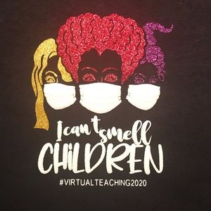 Homemade virtual teaching sweatshirt🍂